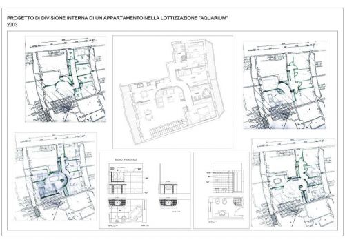 Archisio - Marco Pagano - Progetto Planimetria 2003