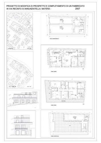 Archisio - Marco Pagano - Progetto Planimetria 2007