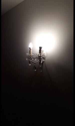 Archisio - Immateria - Progetto Lampadario ed applique relookati