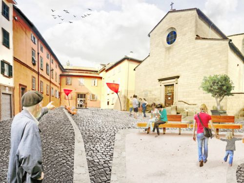 Archisio - B P Architetti - Progetto Le piazze fanno centro
