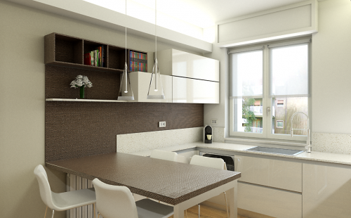 Archisio - Antonella Favalli - Progetto Da trilocale a quadrilocale