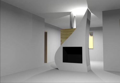 Archisio - Studio Campitiello Architetto - Progetto Camino centrale