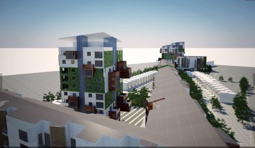 Archisio - Studio Campitiello Architetto - Progetto Concorso internazionale di progettazione di housing sociale milano figino