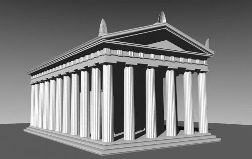 Archisio - Vito Nacci - Progetto Ricostruzione tridimensionale del santuario di asklepios a kos