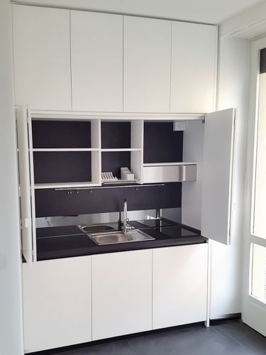 Archisio - Sizedesign Smart Kitchens Living - Progetto Cucine e mini cucine monoblocco a scomparsa