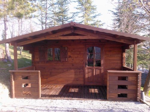 Archisio - Vz Strutture In Legno - Progetto Casetta rustica ad incastro