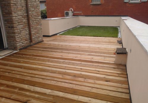 Archisio - Vz Strutture In Legno - Progetto Pavimento galleggiante in legno di pino