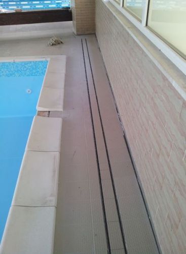Archisio - Malagrida Group Srl Canalina Infinity - Progetto Particolari bordo piscina