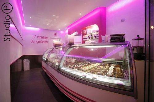 Archisio - Studiop Luca Porcu Design - Progetto Interior design atelier del gelato