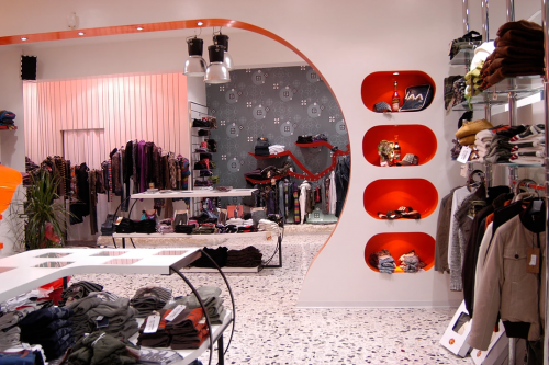 Archisio - Studio Pastore Architettura - Progetto Negozio di abbigliamento castelli romani