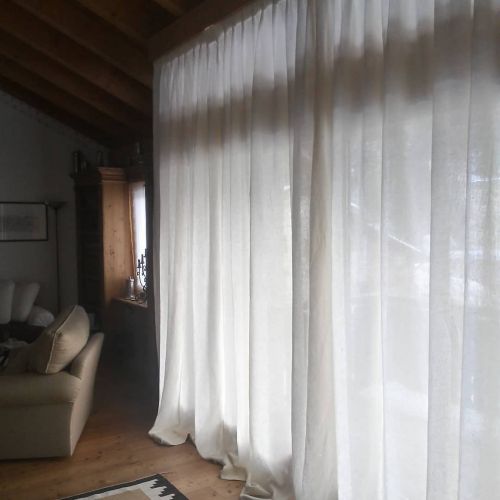 Archisio - Alle Citt Ditalia Di Levi Davide - Progetto Tende interno puro lino