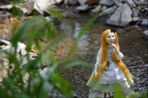 Archisio - Pupillae Art Dolls - Progetto Paper clay dolls alice nel paese delle meraviglie