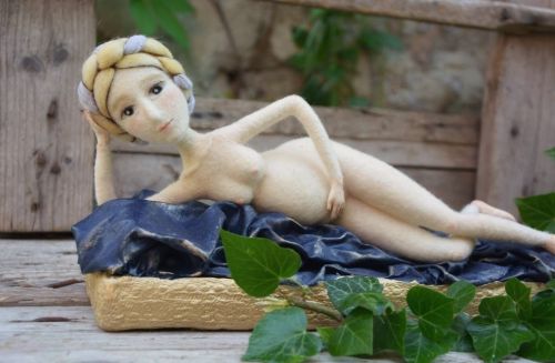 Archisio - Pupillae Art Dolls - Progetto Bambole di feltro madonna del parto