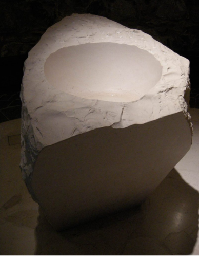 Archisio - Ateliers Romeo - Nicolas Dubois - Progetto La chiesa di theotokos a loppiano - fonte battesimale