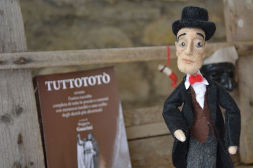 Archisio - Pupillae Art Dolls - Progetto Bambole di feltro principe antonio de curtis in arte tot