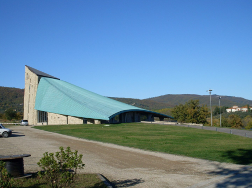 Archisio - Ateliers Romeo - Progetto La chiesa di theotokos a loppiano - fonte battesimale -