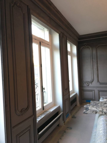 Archisio - Ateliers Romeo - Progetto Pannellatura in legno tradizionale