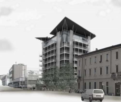Archisio - Arch Studio - Progetto Edificio residenziale a milano in