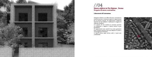 Archisio - Federica Rabotti - Progetto Nuovo edificio in via digione parma