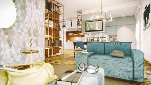 Archisio - Studio Ferretti - Progetto Ridistribuzione appartamento