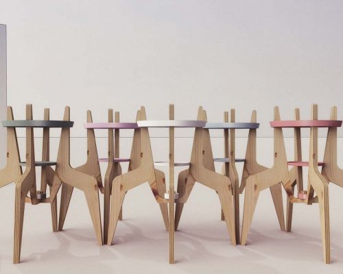 Archisio - Studio Ferretti - Progetto Savana tavolino da caffe