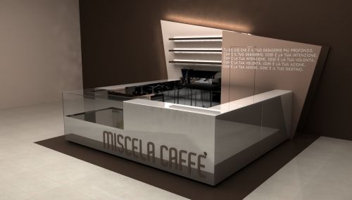 Archisio - Gianluca Bernardini - Progetto Concept caffetteria