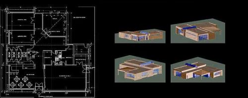 Archisio - Ruggero Lenci - Progetto Concorso per un centro anziani a guidonia localita collefiorito
