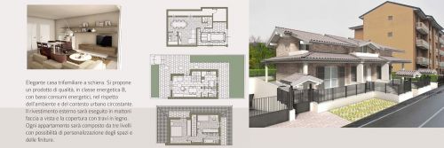 Archisio - Federico Dubini - Progetto Villa trifamiliareVia mezzera