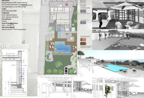 Archisio - Gabriele Mazzei Architetto - Progetto Il giardino di villa time