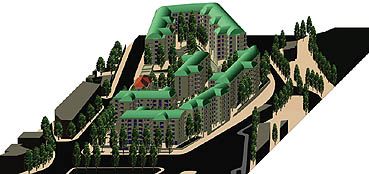 Archisio - Ruggero Lenci - Progetto Alloggi per gli iacp trieste