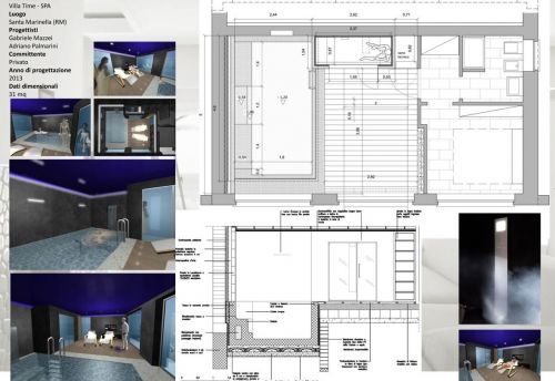 Archisio - Gabriele Mazzei Architetto - Progetto Spa ad uso privato
