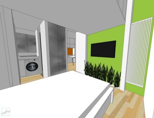 Archisio - Cofra Architettura Design Innovazione - Progetto Rendering appartamento