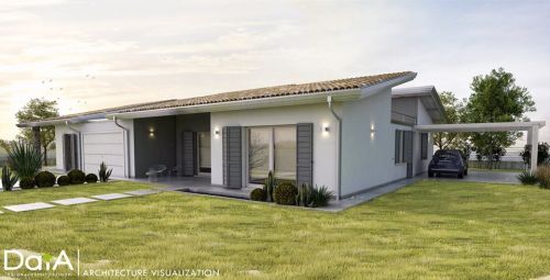 Archisio - Data Design And Architecture - Progetto Villa bifamiliare