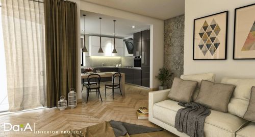 Archisio - Data Design And Architecture - Progetto Warm and calm and elegant interiors