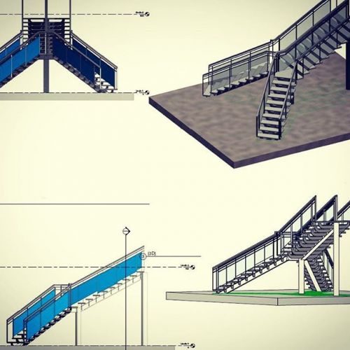 Archisio - Chiara Focacci - Studio Focacci - Progetto New project scala in acciaio