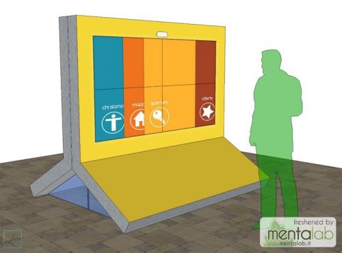 Archisio - Cofra Architettura Design Innovazione - Progetto Progettazione di totem interattivo