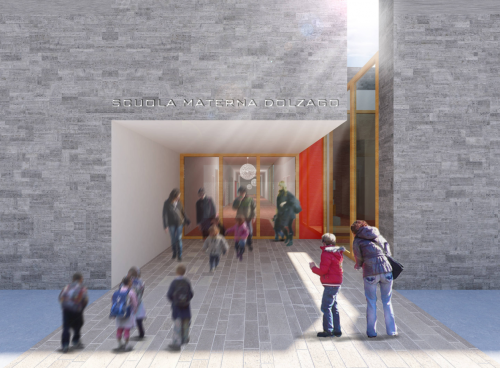 Archisio - Alessandro Cintolo - Progetto Nuova scuola materna dolzago