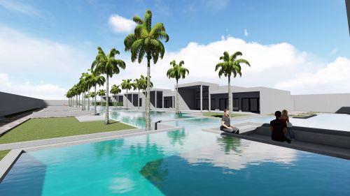 Archisio - Andrea Pontoglio - Progetto The golden luxury villas in mambrui malindi - kenya