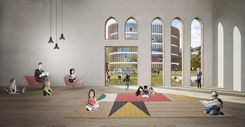 Archisio - Dpstudio - Progetto Pinocchio s library i collodi i 2017