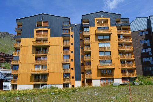 Archisio - Luca Molineri - Progetto Rinnovamento delle facciate immobile cimes de caron - val thorens francia