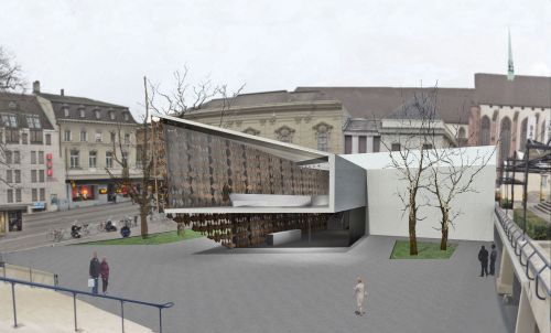 Archisio - Javier Reyes Batista - Progetto BpocBasel pavillion of culture