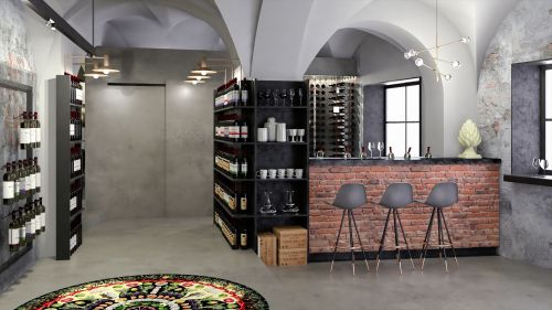 Archisio - Studio Associato Kwg - Progetto Aetna vinis enoteca e bistrot