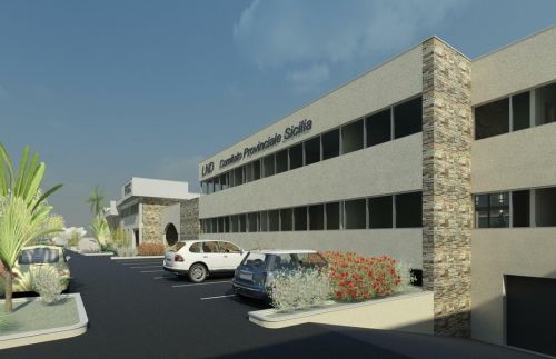 Archisio - Alessandro Tribuna - Progetto Centro direzionale amministrativo - figc - lnd- ctr