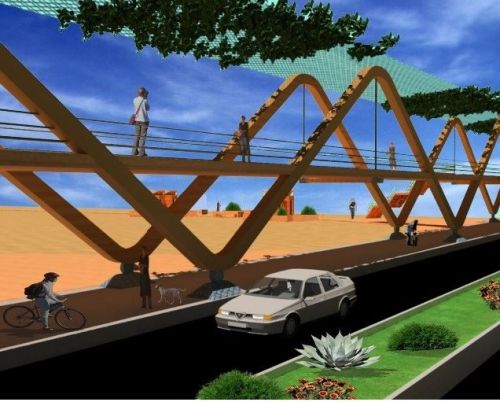 Archisio - Alessandro Tribuna - Progetto Concorso europan 8 costruire con la natura