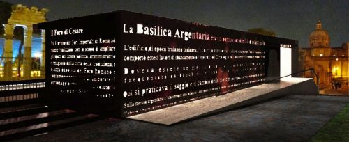 Archisio - Gianpaolo Vacca - Progetto Progetto longe bar su basilica argentaria - fori imperiali