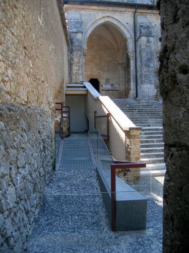 Archisio - Aldo Canepone - Progetto Nuovo accesso pedonale al pronao della chiesa dellabbazia di casamari