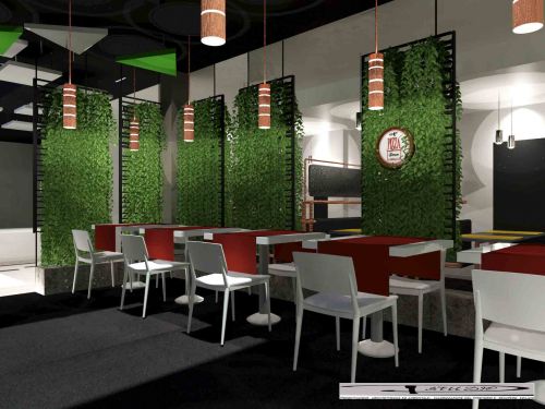 Archisio - Pstudio - Progetto Ristorante- pizzeria romana
