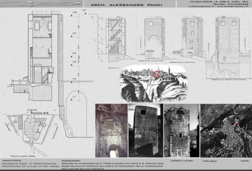 Archisio - Pstudio - Progetto Recupero utilizzazione della torre di guardiaMuseo della civilt contadina
