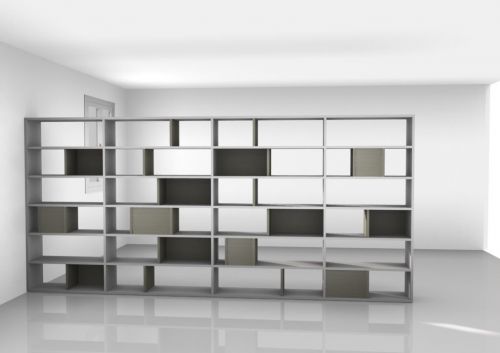 Archisio - Imetallici Di Taverna Andrea Taverna - Progetto Libreria casaufficio