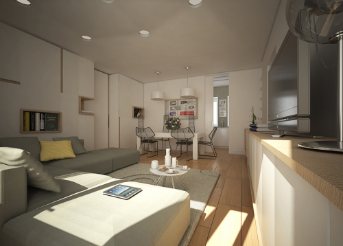 Archisio - Mint Studio Associato Di Architettura - Progetto Appartamento cg roma